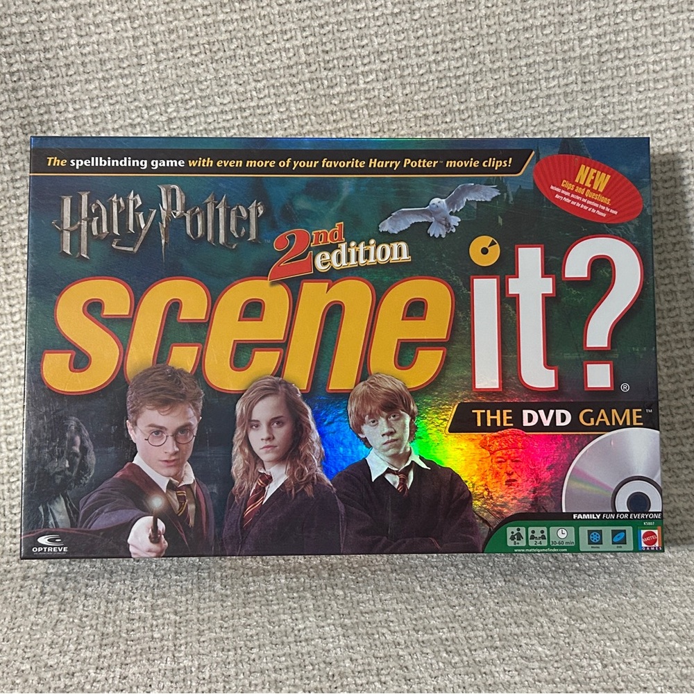 Scene Weaver Harry Potter Scene It? 2nd Edition DVD Game